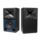 JBL 4349 - Black - 12-inch (300mm) 2-way Studio Monitor Loudspeaker - Hero
